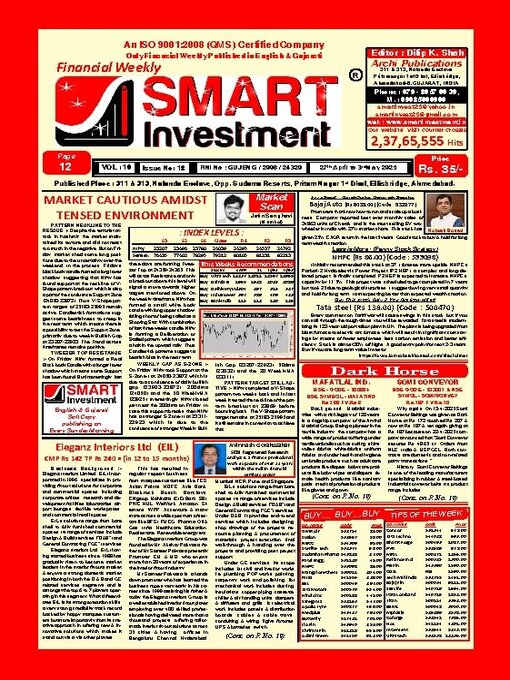 Title details for SMART INVESTMENT  by Archi Finmark and Communications Limited - Available